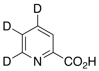 Picolinic-d3 Acid - Chemical structure and product image