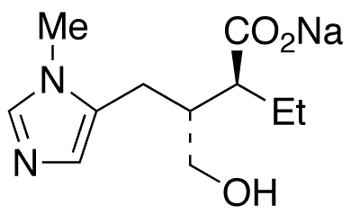 Pilocarpic Acid Sodium Salt - Chemical structure and product image