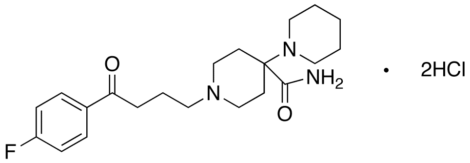 Pipamperone Dihydrochloride - Chemical structure and product image