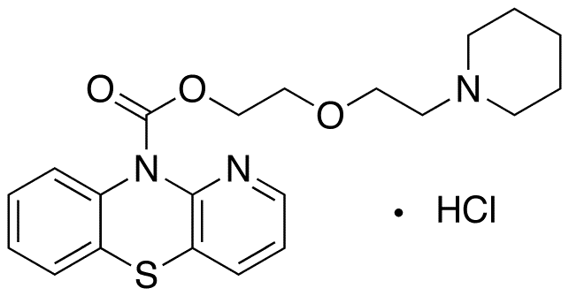 Pipazetate Hydrochloride - Chemical structure and product image