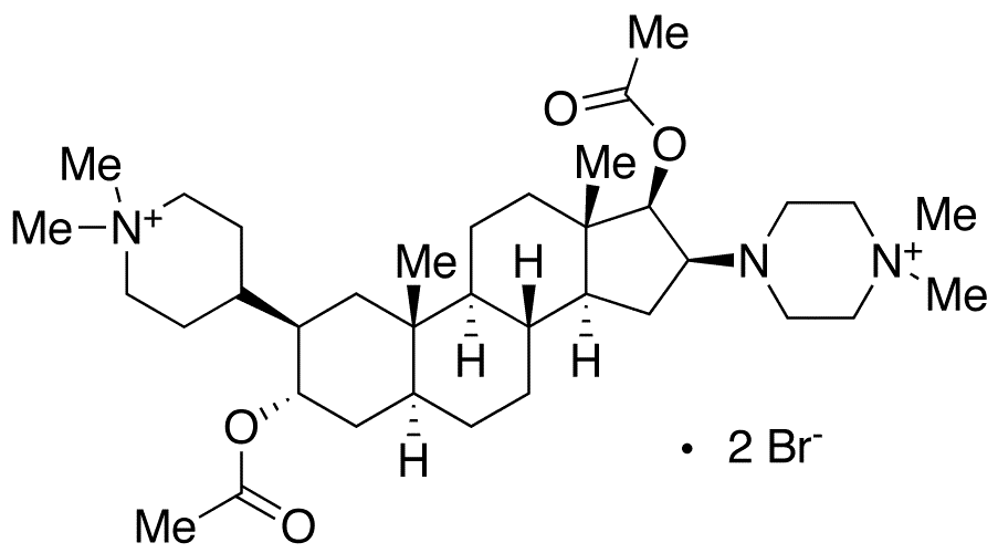 Pipecuronium Bromide - Chemical structure and product image