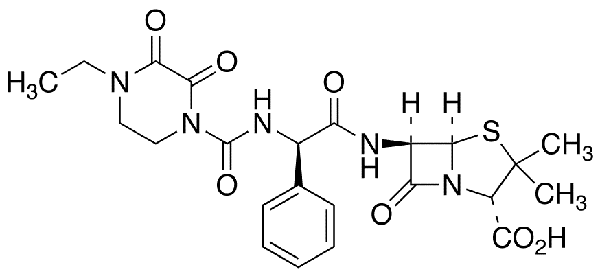Piperacillin - Chemical structure and product image