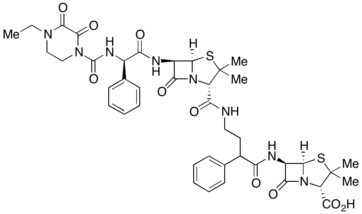 Piperacillinyl-(4-amino-2-ph-butyryl)-6-aminopenicillanic Acid - Chemical structure and product image