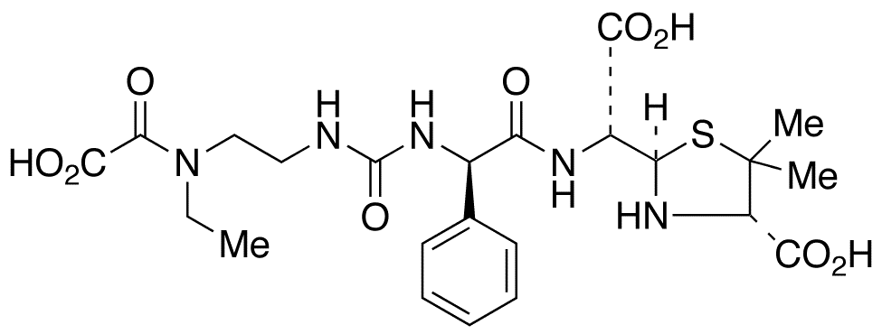 Piperacilloic Acid Pyruvic Urea - Chemical structure and product image