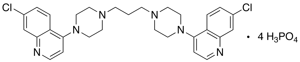 Piperaquine Tetraphosphate - Chemical structure and product image