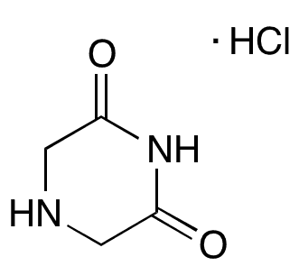 2,6-Piperazinedione Hydrochloride - Chemical structure and product image