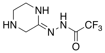 N-[(2Z)-Piperazin-2-ylidene]-2,2,2-trifluoroacetohydrazide - Chemical structure and product image