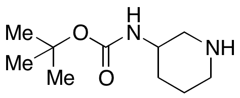 N-3-Piperidinylcarbamic Acid 1,1-Dimethylethyl Ester - Chemical structure and product image