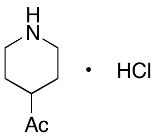1-(4-Piperidinyl)ethanone Hydrochloride - Chemical structure and product image