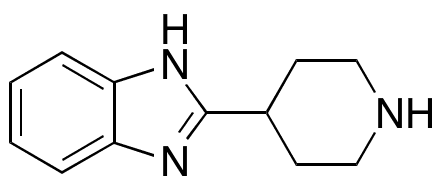 2-Piperidin-4-yl-1H-benzimidazole - Chemical structure and product image