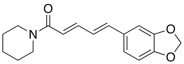 Piperine - Chemical structure and product image