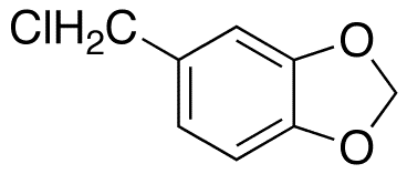 Piperonyl Chloride (~75% by weight in CH2Cl2) - Chemical structure and product image