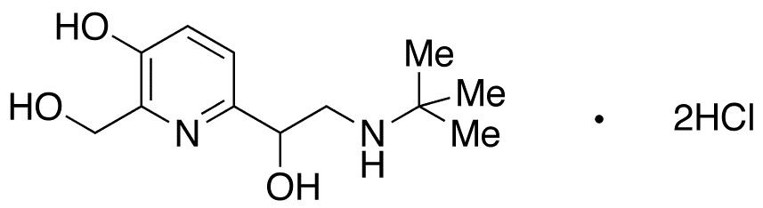 Pirbuterol Dihydrochloride - Chemical structure and product image