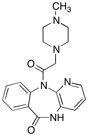 Pirenzepine - Chemical structure and product image