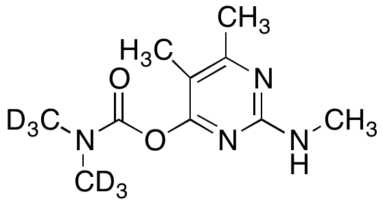 Pirimicarb-desmethyl-d6 - Chemical structure and product image