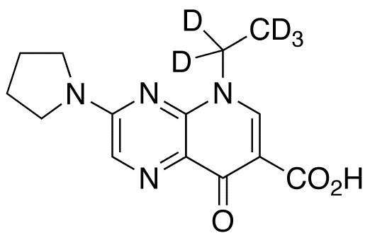 Piromidic Acid-d5 - Chemical structure and product image