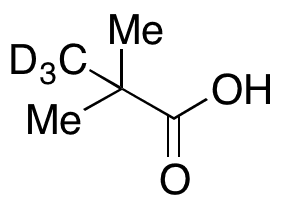 Pivalic-d3 Acid - Chemical structure and product image