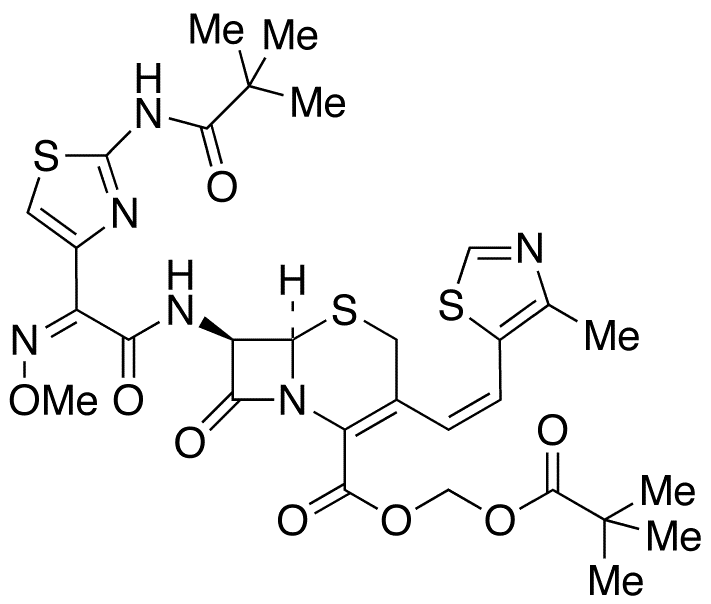 N-Pivaly-Cefditoren Pivoxil - Chemical structure and product image