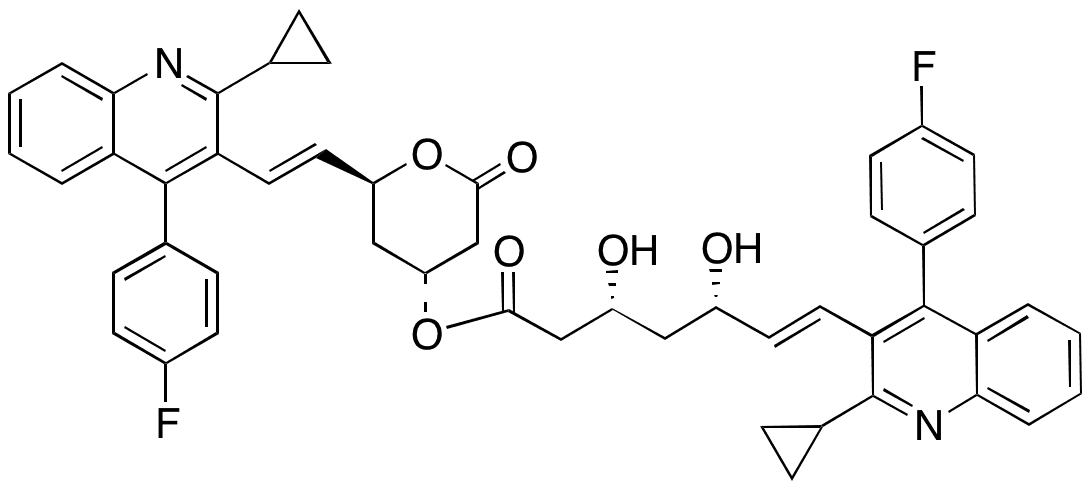 Pitavastatin Lactone Pitavastatin - Chemical structure and product image