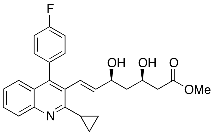 Pitavastatin Methyl Ester - Chemical structure and product image
