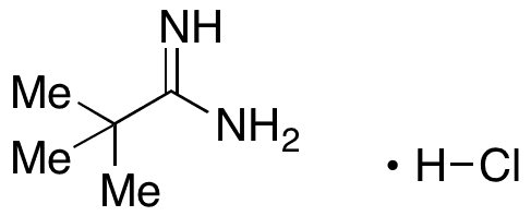 Pivalimidamide Hydrochloride - Chemical structure and product image