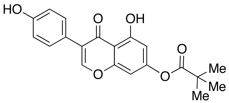 7-O-Pivaloyl-genistein - Chemical structure and product image