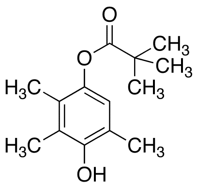 1-Pivaloyl-2,3,5-trimethylhydroquinone - Chemical structure and product image