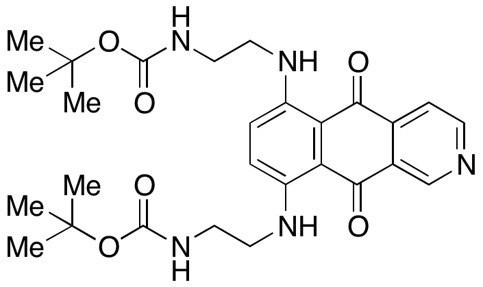 Pixantrone-bis-(2-N-BOC) - Chemical structure and product image