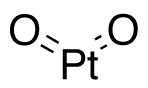 Platinum (IV) Oxide - Chemical structure and product image