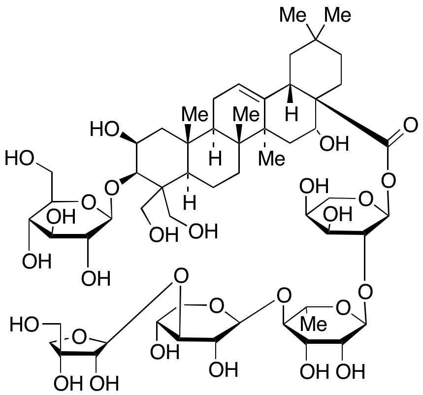 Platycodin D - Chemical structure and product image