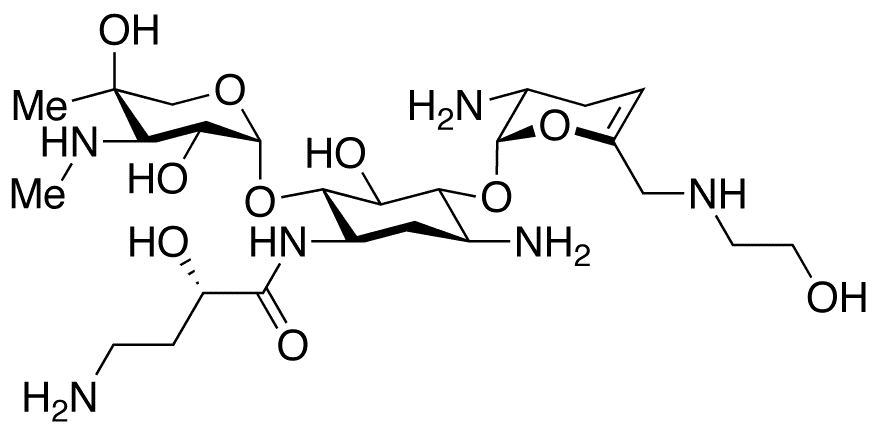 Plazomicin - Chemical structure and product image