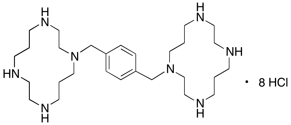 Plerixafor Hydrochloride (1:8) - Chemical structure and product image