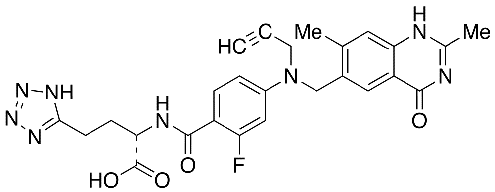 Plevitrexed - Chemical structure and product image