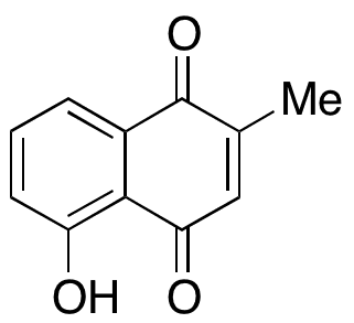 Plumbagin - Chemical structure and product image