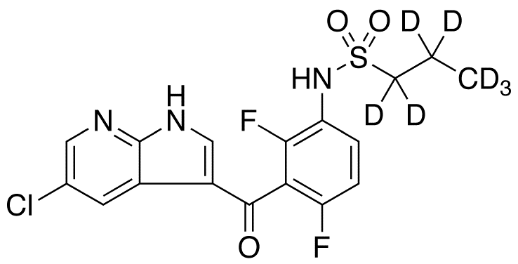 PLX-4720-d7 - Chemical structure and product image