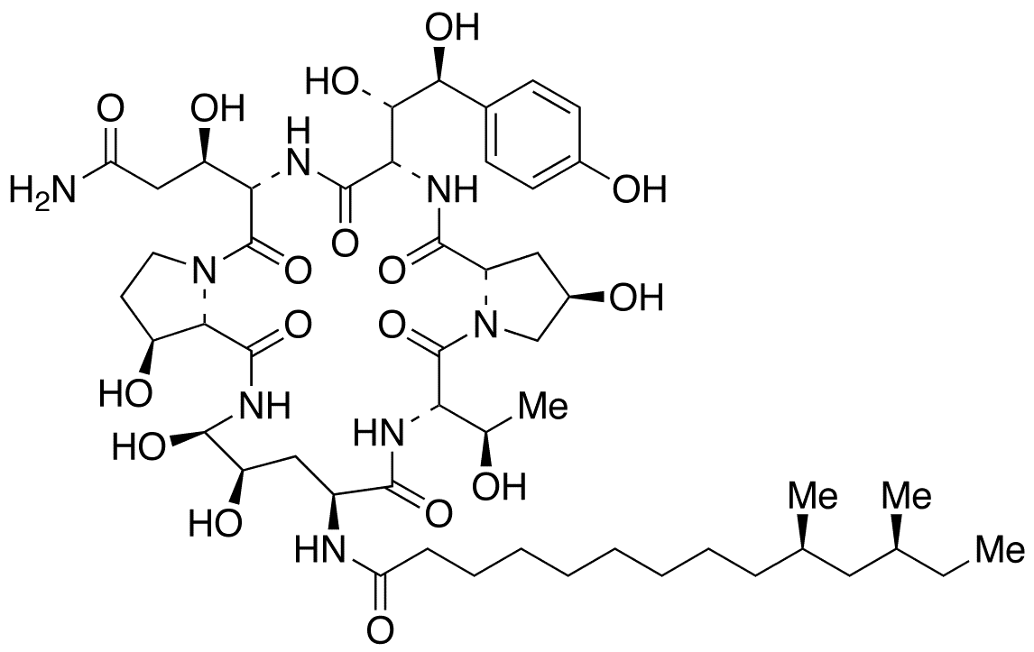 Pneumocandin B0 - Chemical structure and product image