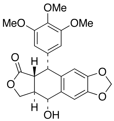 Podophyllotoxin - Chemical structure and product image