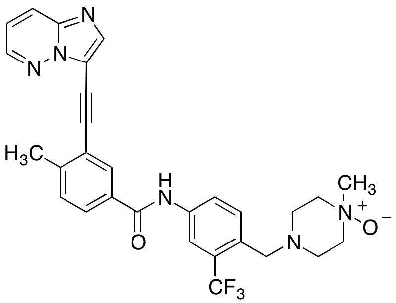 Ponatinib N-Oxide - Chemical structure and product image