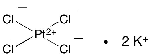 Potassium Tetrachloroplatinum(II) - Chemical structure and product image