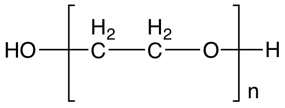 Poly(ethylene Glycol) ~600 - Chemical structure and product image