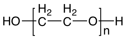 Poly(ethylene Glycol) ~400 - Chemical structure and product image