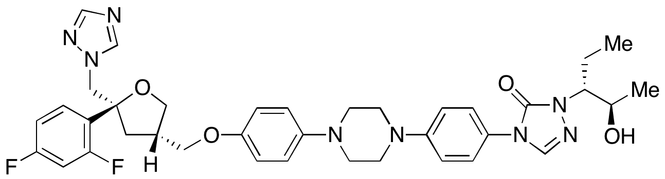 ent-Posaconazole - Chemical structure and product image