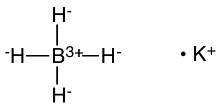 Potassium Borohydride - Chemical structure and product image