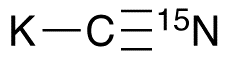 Potassium Cyanide-15N - Chemical structure and product image