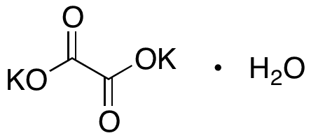 Potassium Oxalate Monohydrate - Chemical structure and product image