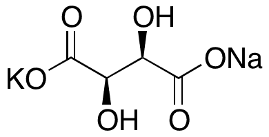 Potassium Sodium Tartrate Solution - Chemical structure and product image