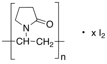 Povidone-iodine - Chemical structure and product image