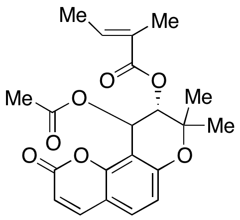 Praeruptorin A - Chemical structure and product image