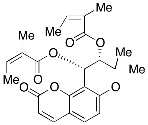 Praeruptorin B - Chemical structure and product image