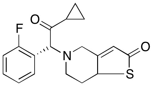 (R)-Prasugrel Thiolactone - Chemical structure and product image